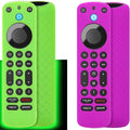 Pinowu Remote Cover (2pcs) for Alexa Voice Remote Pro - Glow & Grip