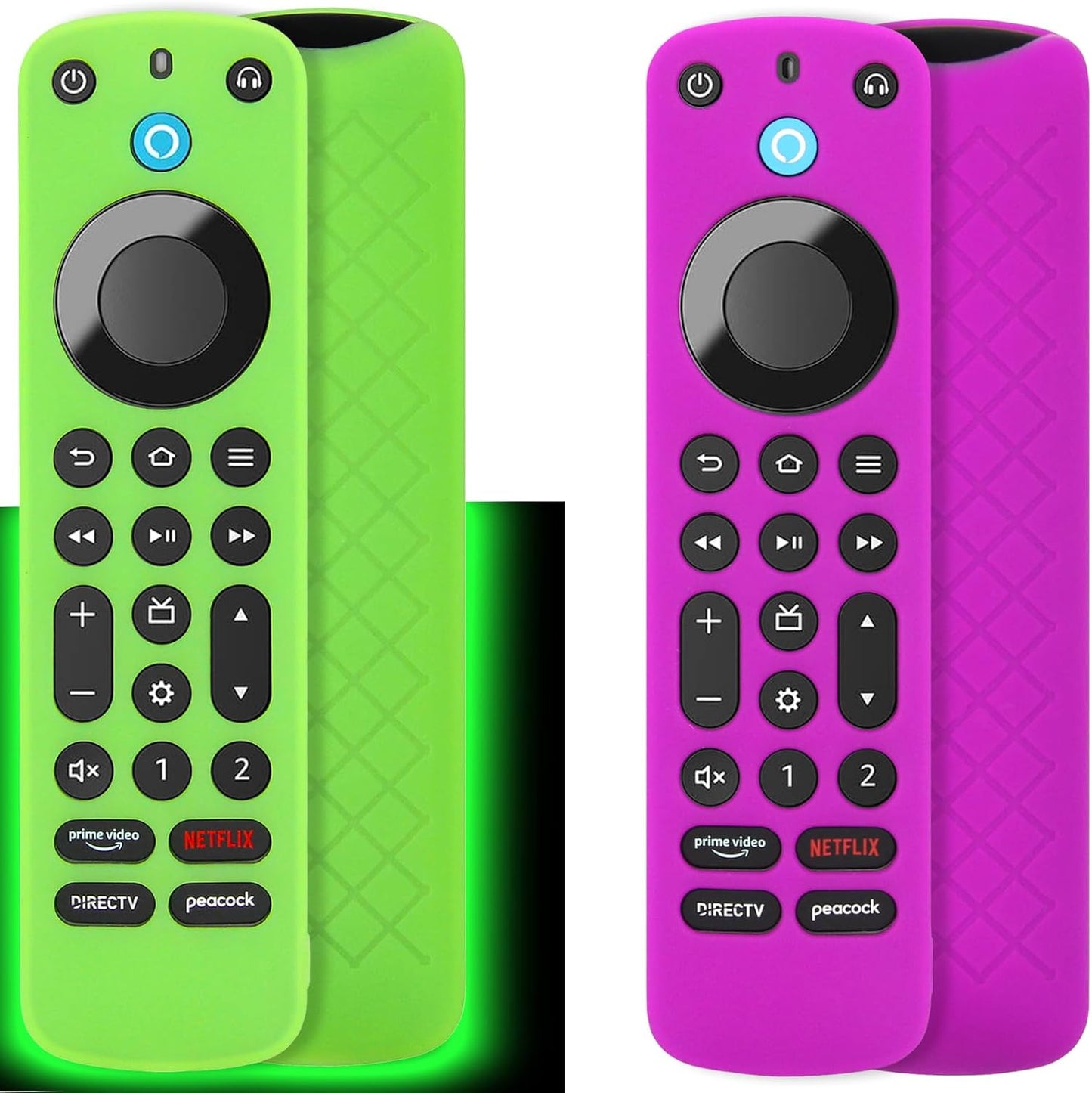 Anti-Slip Silicone Remote Covers - 2pcs