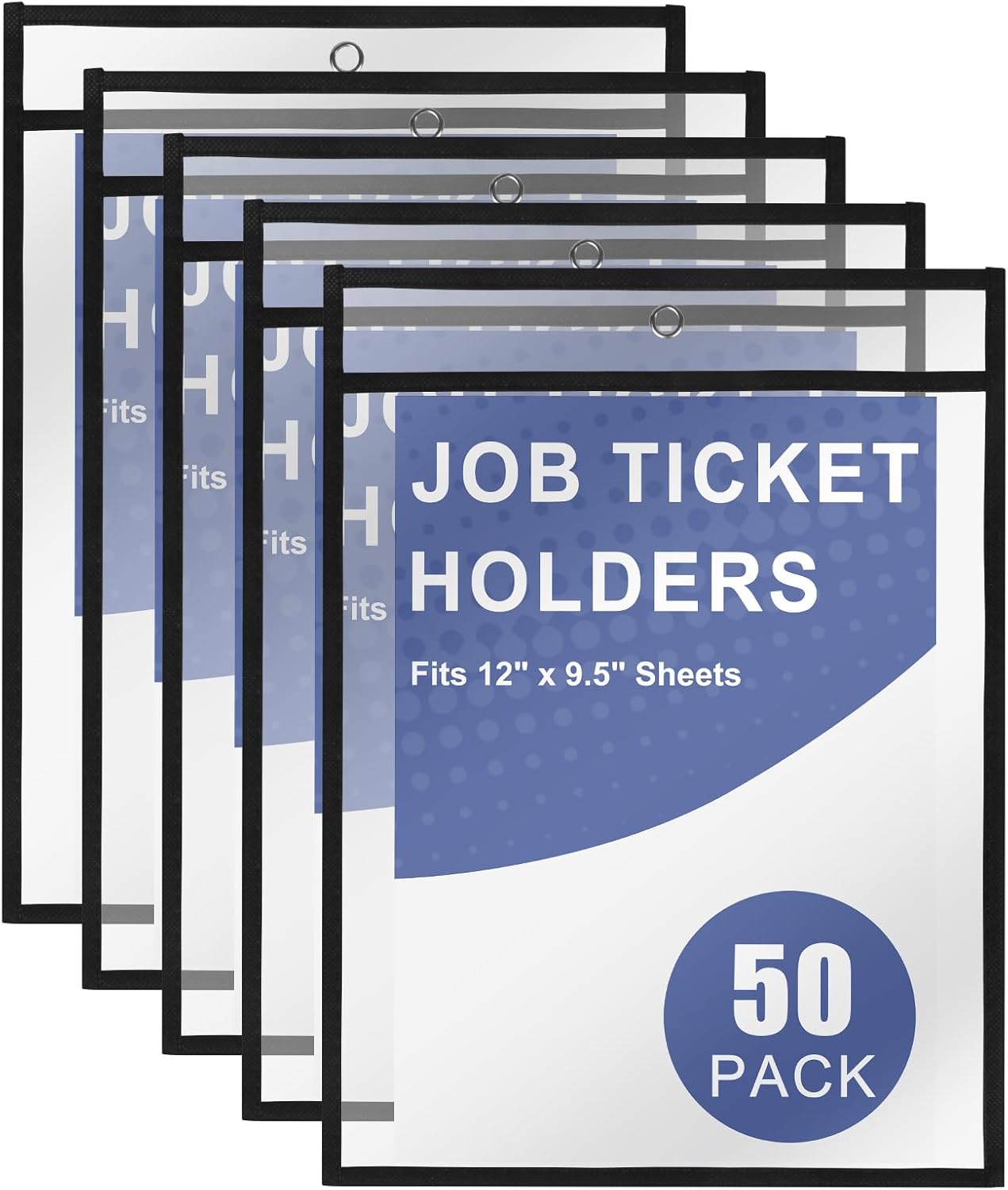 Heavy Duty Dry Erase Pockets for Organized Document Storage