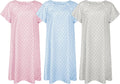Ramede 3 Piece Maternity Hospital Gown Set - Cotton Comfort