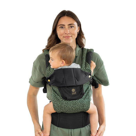 LILLEbaby 6-in-1 Ergonomic Baby Carrier - Lumbar Support, 360 Wearing (7-45 lbs)