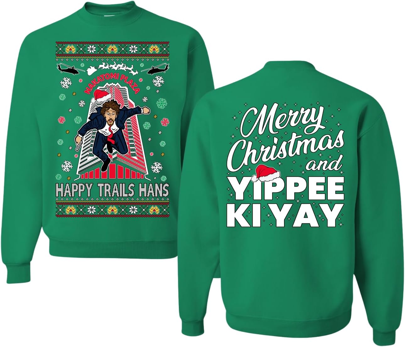 Nakatomi Plaza Christmas Party Ugly Sweater for Everyone