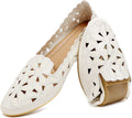 Women's Floral Ballet Flats Slip On - Comfortable Foldable Dress Shoes