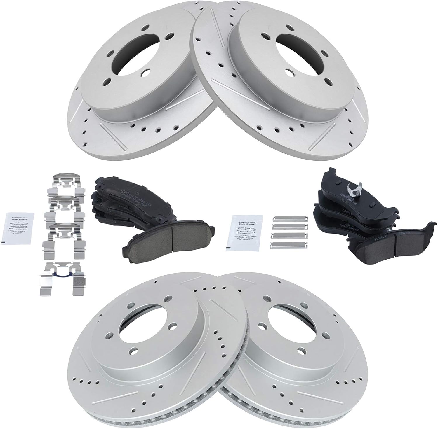 Performance Brake Pad & Rotor Kit for 2002-2005 Ford Explorer