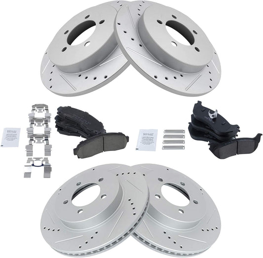 Performance Brake Pad & Rotor Kit for 2002-2005 Ford Explorer