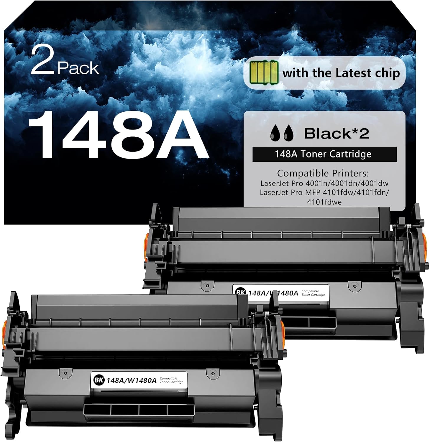 148A Toner Cartridge Compatible Replacement for LaserJet Pro