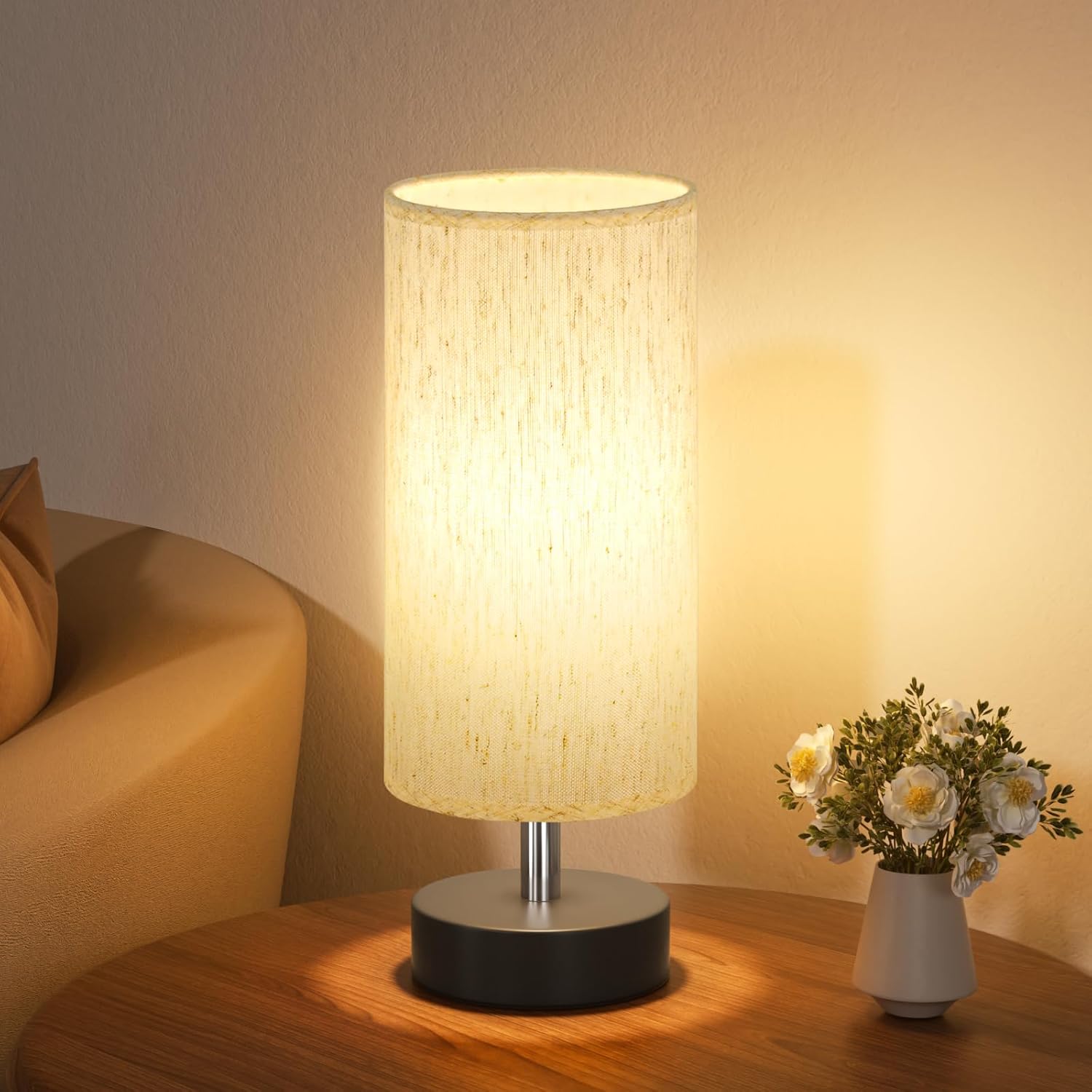 Stylish Bedside Lamp - Minimalist Nightstand Light