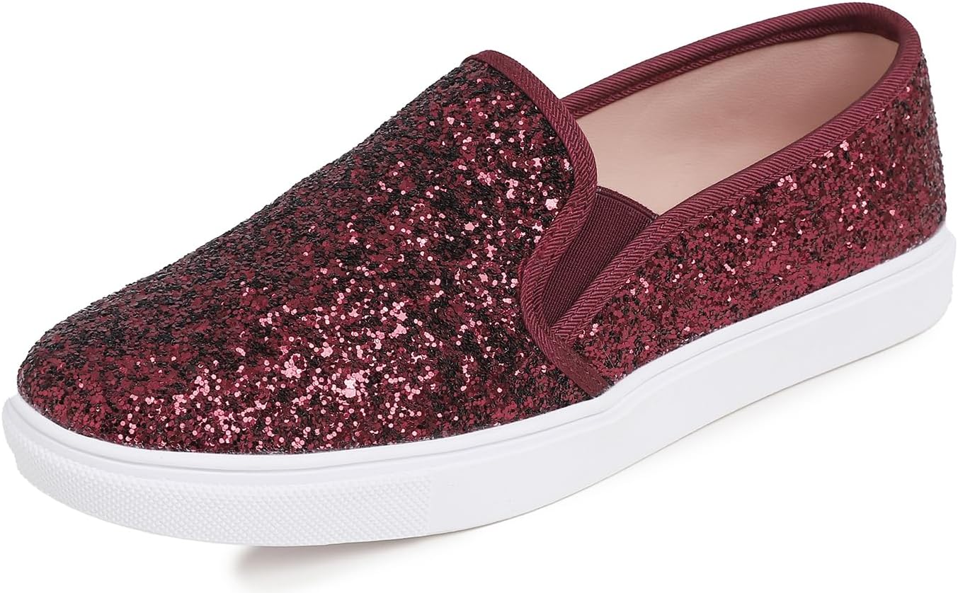 FEVERSOLE Women's Fashion Slip-On Sneakers for Casual Style
