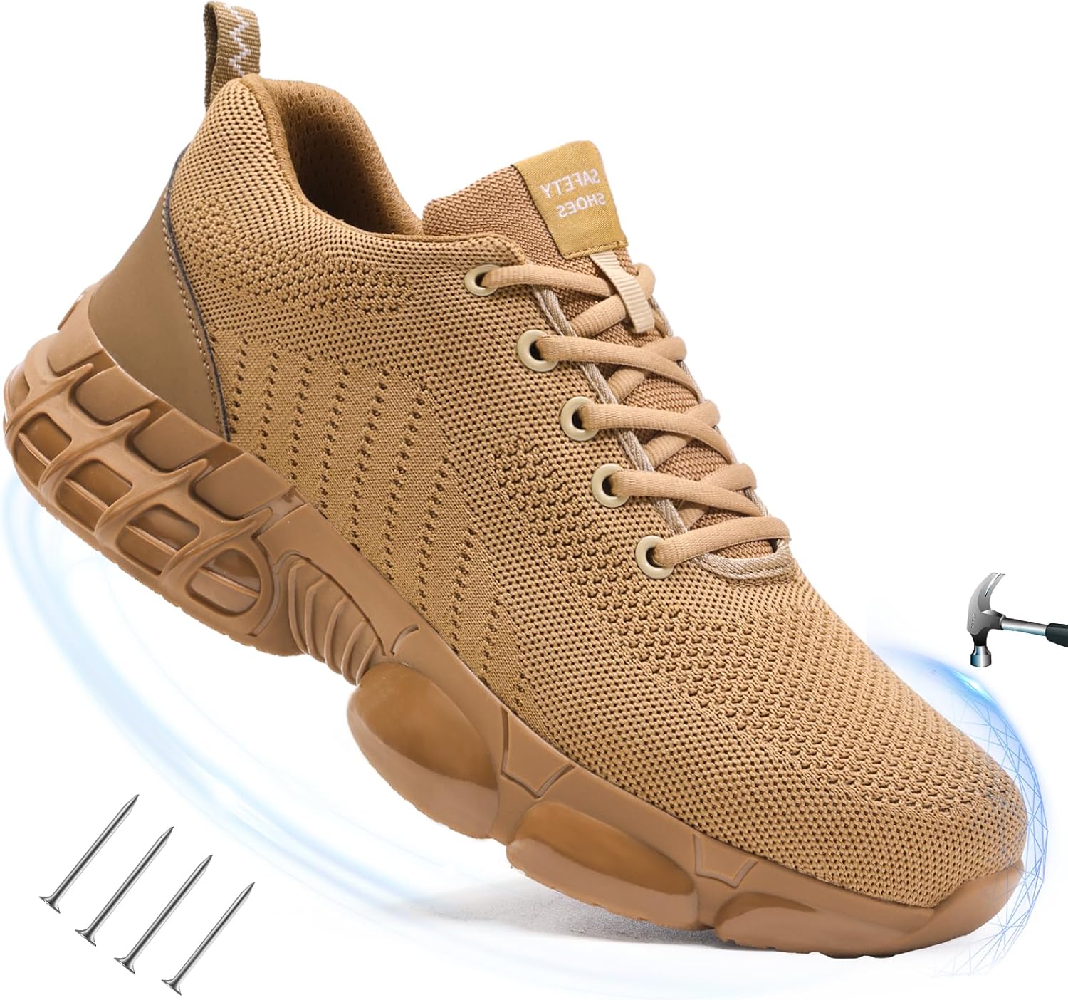 Steel Toe Shoes for Men: Lightweight Safety Sneakers for Work