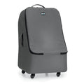 Chicco Car Seat Travel Bag - Anthracite, Grey - Smooth 4-Wheel Carry
