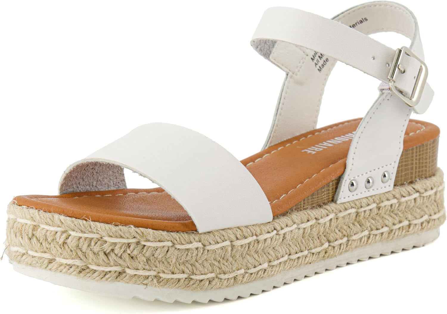 CUSHIONAIRE Melissa Espadrille Platform Sandals for Women