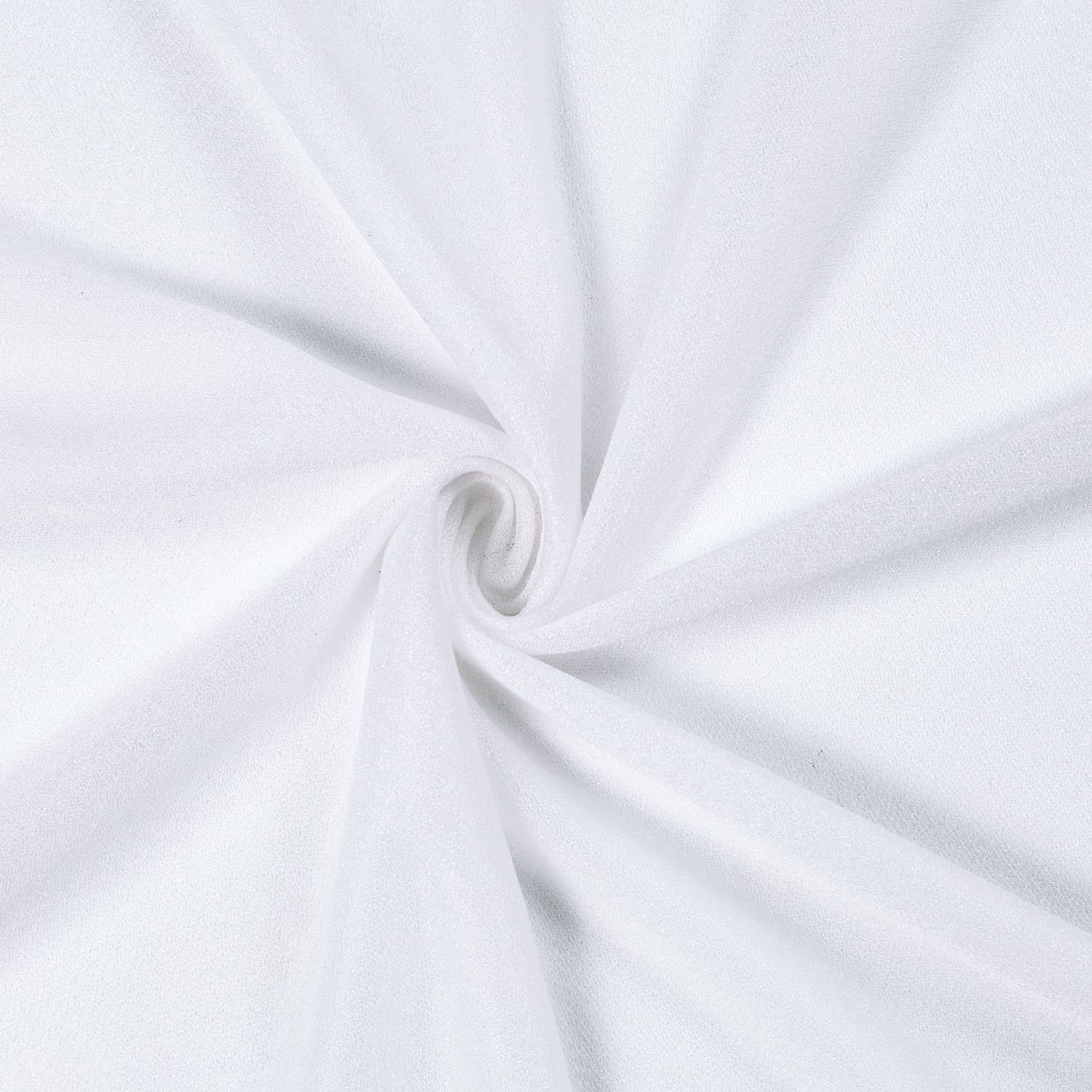 MDS Pack of 50 Yard Sheer Chiffon Fabric for Wedding Draping