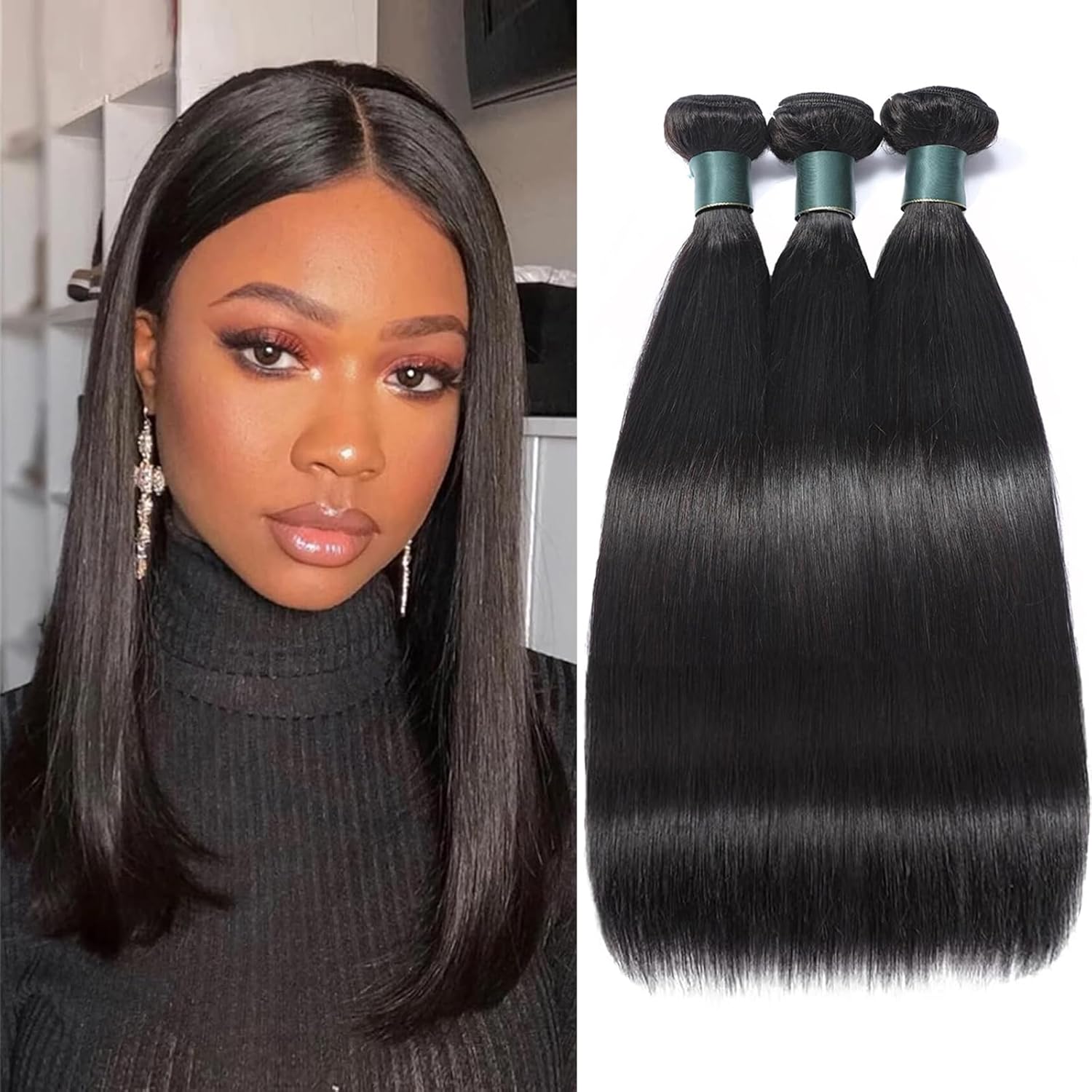 Great Grace Brazilian Straight Bundles 12A Virgin Hair Weave