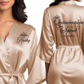 Mis Quince Anos Robe - Personalized Satin Quinceanera Getting-Ready la