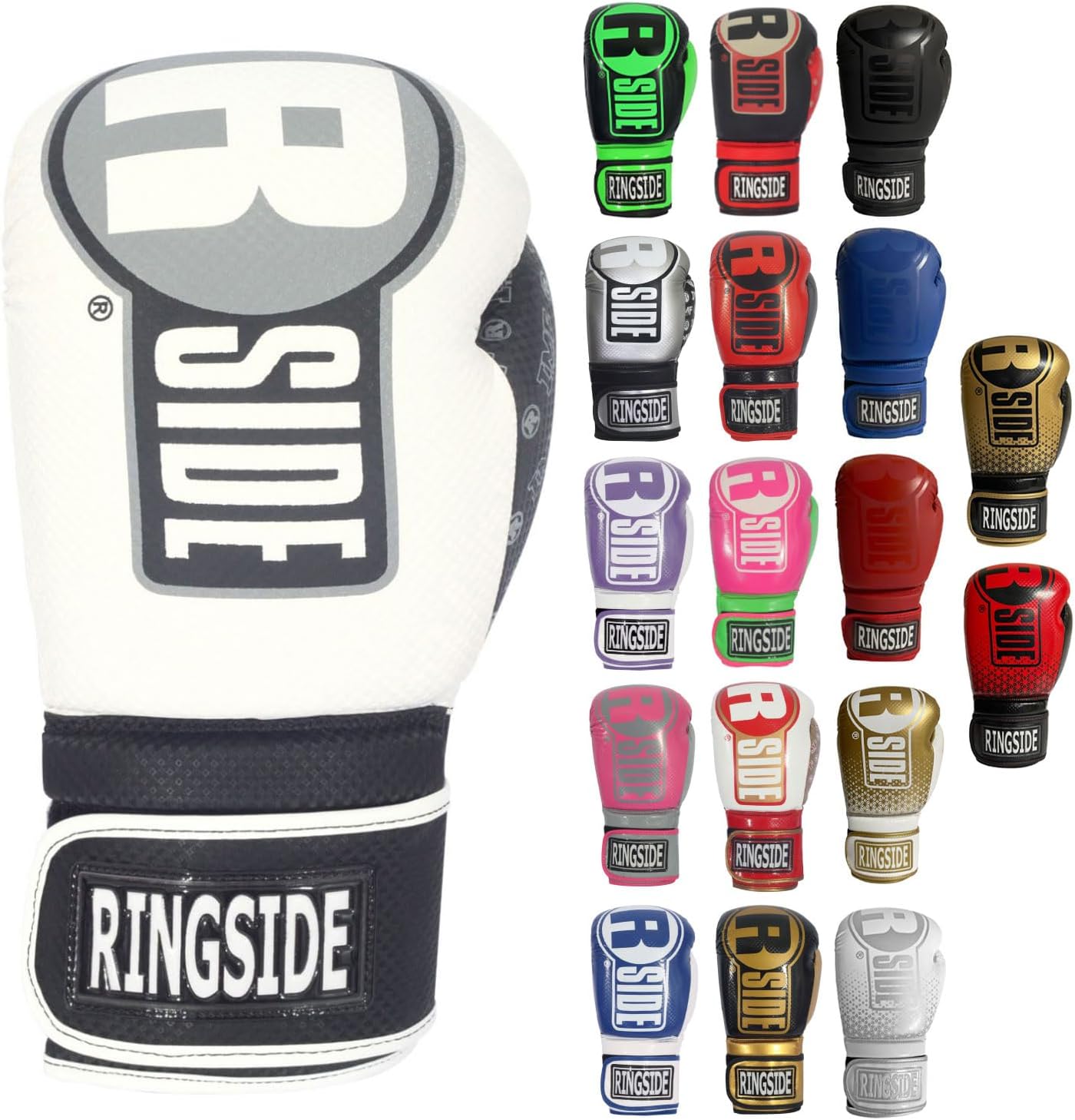Ringside Apex Bag Gloves with Secure Wrist Support for Boxing