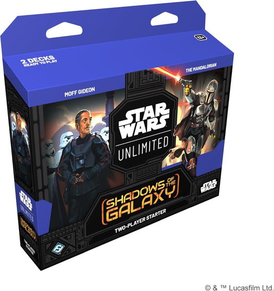 Star Wars Unlimited TCG Shadows of The Galaxy Starter Set Review