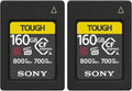 Sony CFexpress Type A 160GB Memory Card (2-Pack) Bundle - Fast 4K