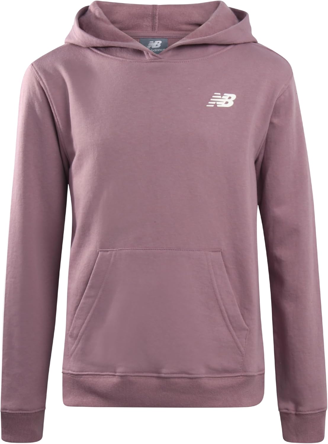 New Balance Girls' Lightweight Fleece Hoodie - Breathable & Cozy