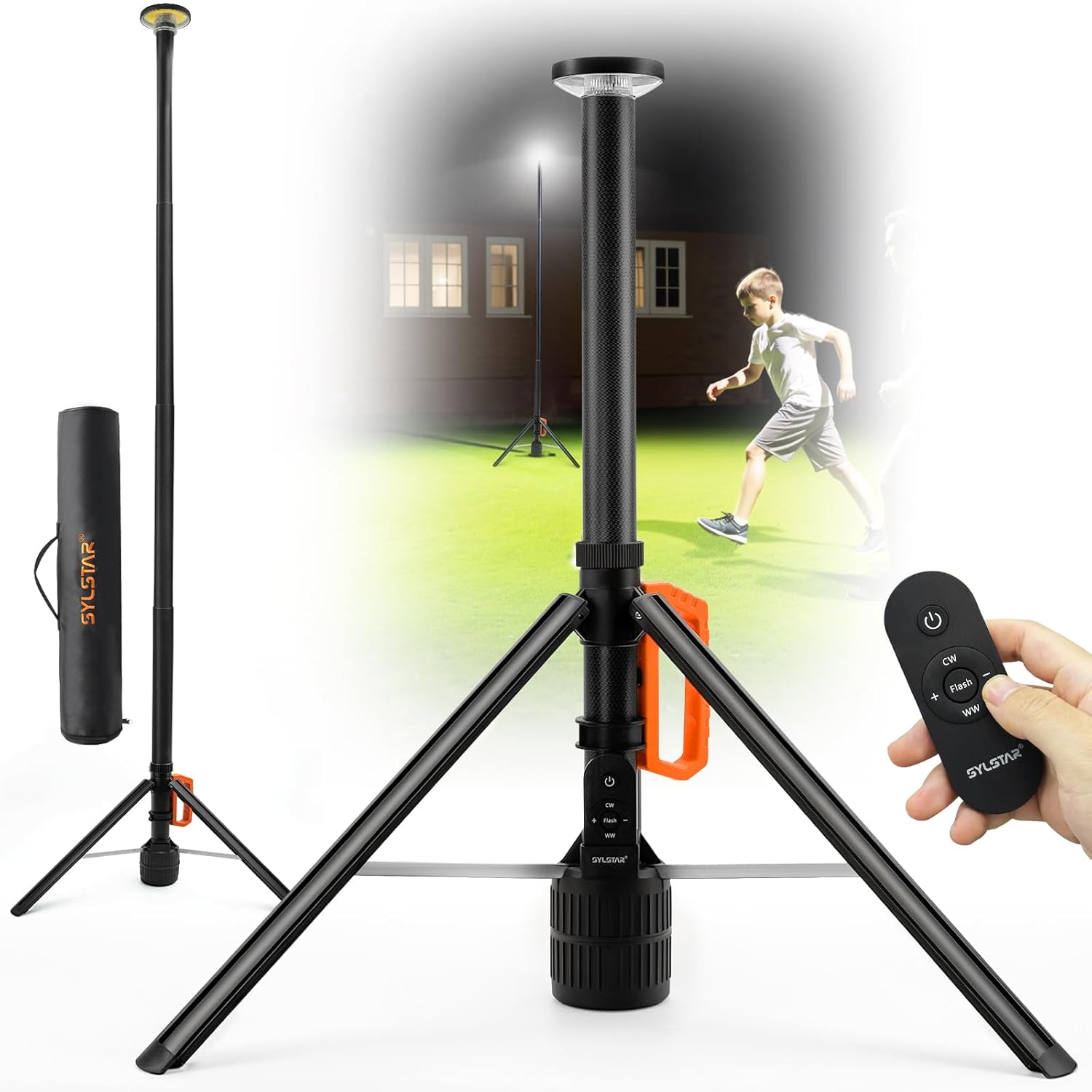 SYLSTAR 360 Rechargeable Work Light: Ultra Bright & Portable