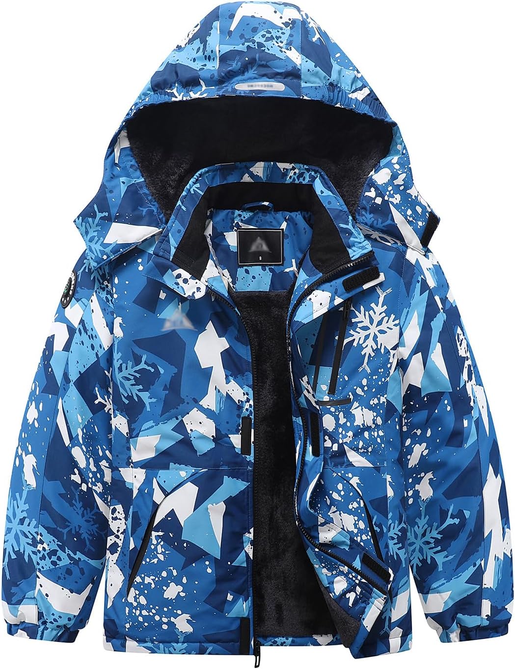 Kid's Ski Jacket Waterproof Winter Coat for Boys and Girls