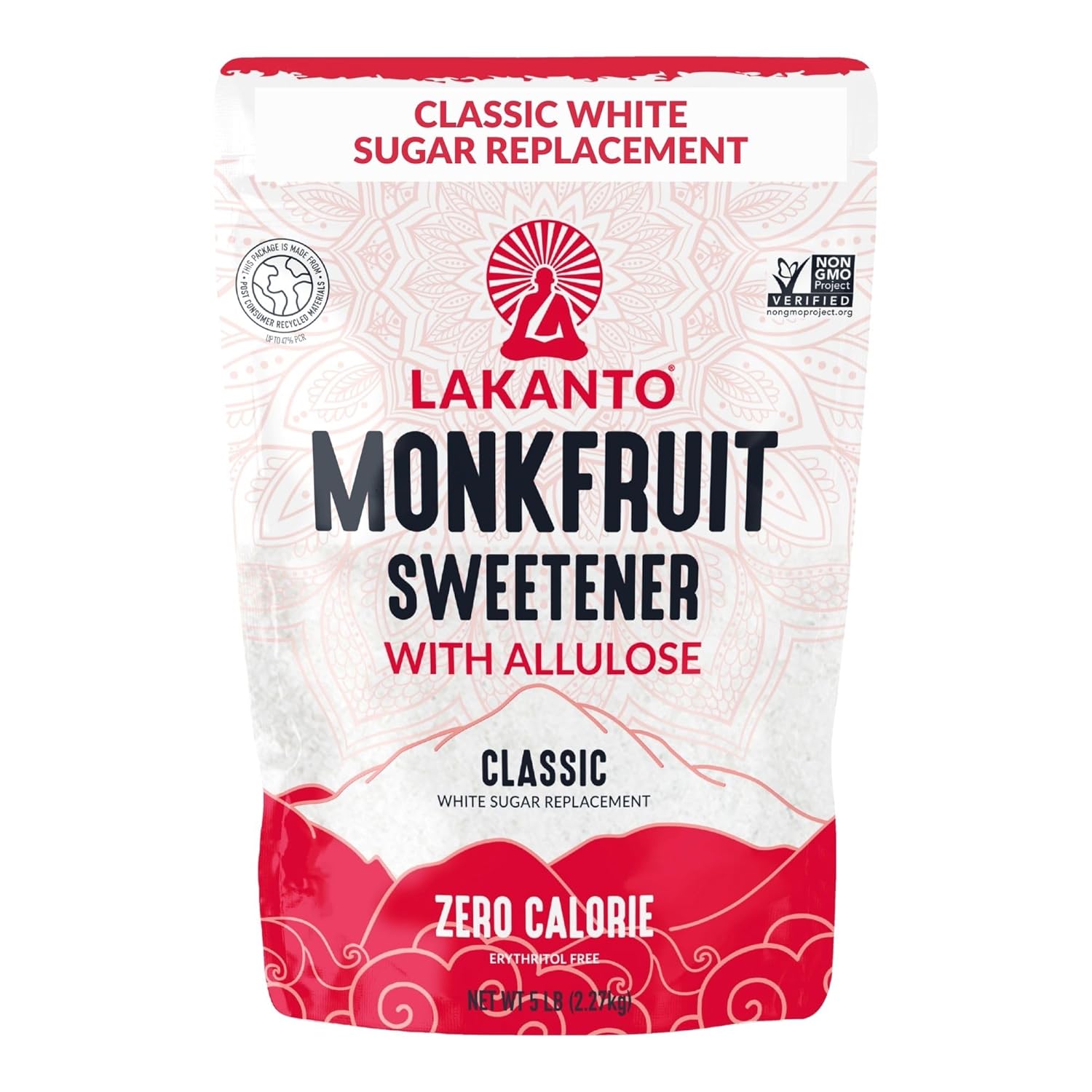 Lakanto Classic Monk Fruit Sweetener - Perfect Sugar Substitute