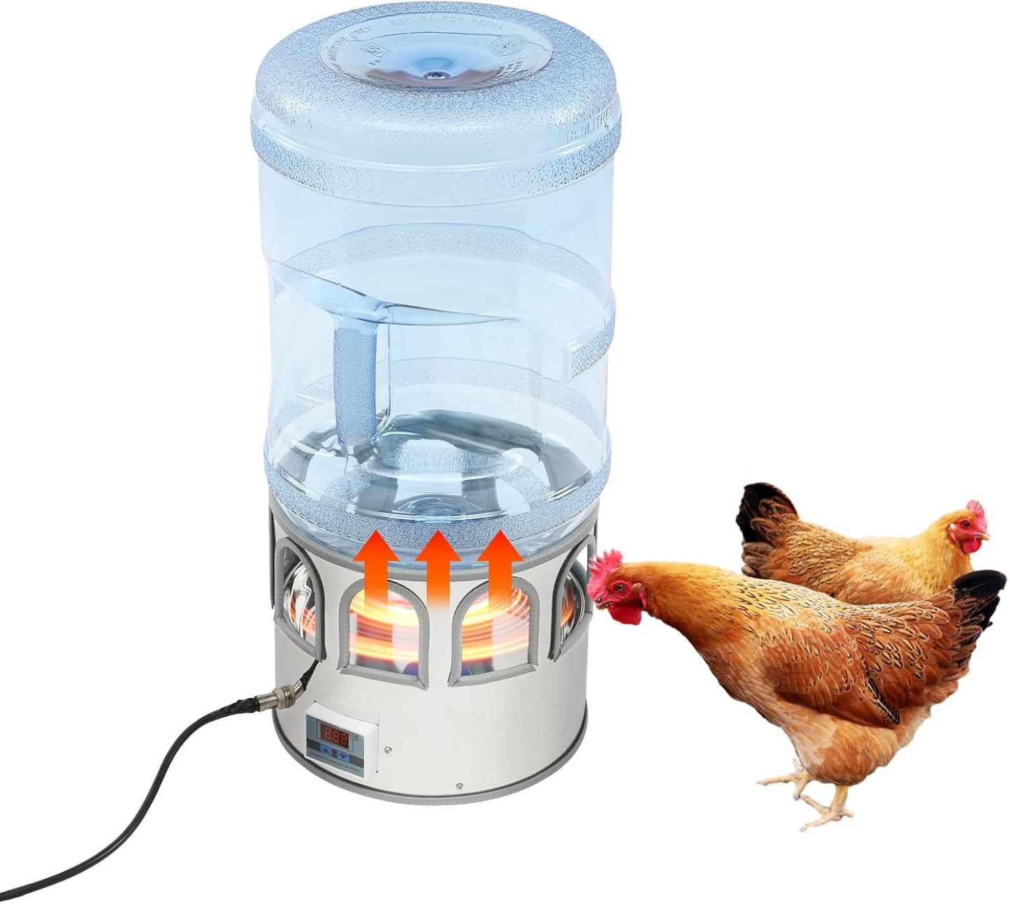 Adjustable Temp Chicken Water Heater Set