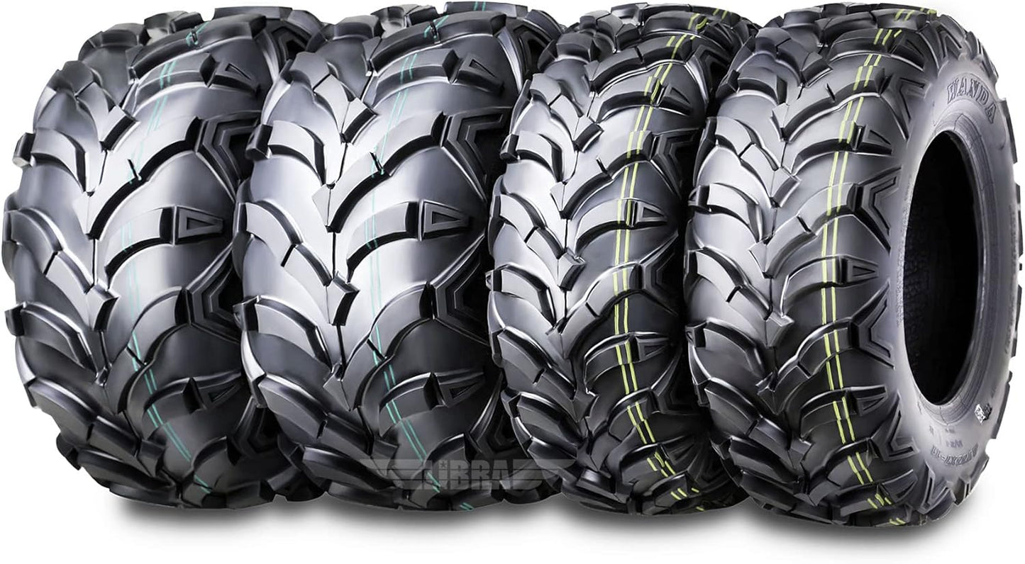 WANDA Set 4 AT MASTER ATV Tires for Ultimate Off-Road Performance