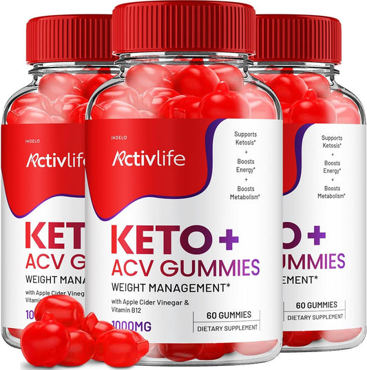 ActivLife Keto ACV Gummies - Weight Management