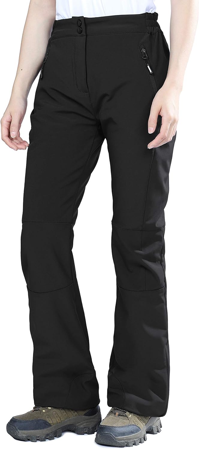 Waterproof Fleece-Lined Ski Pants by Outdoor Ventures