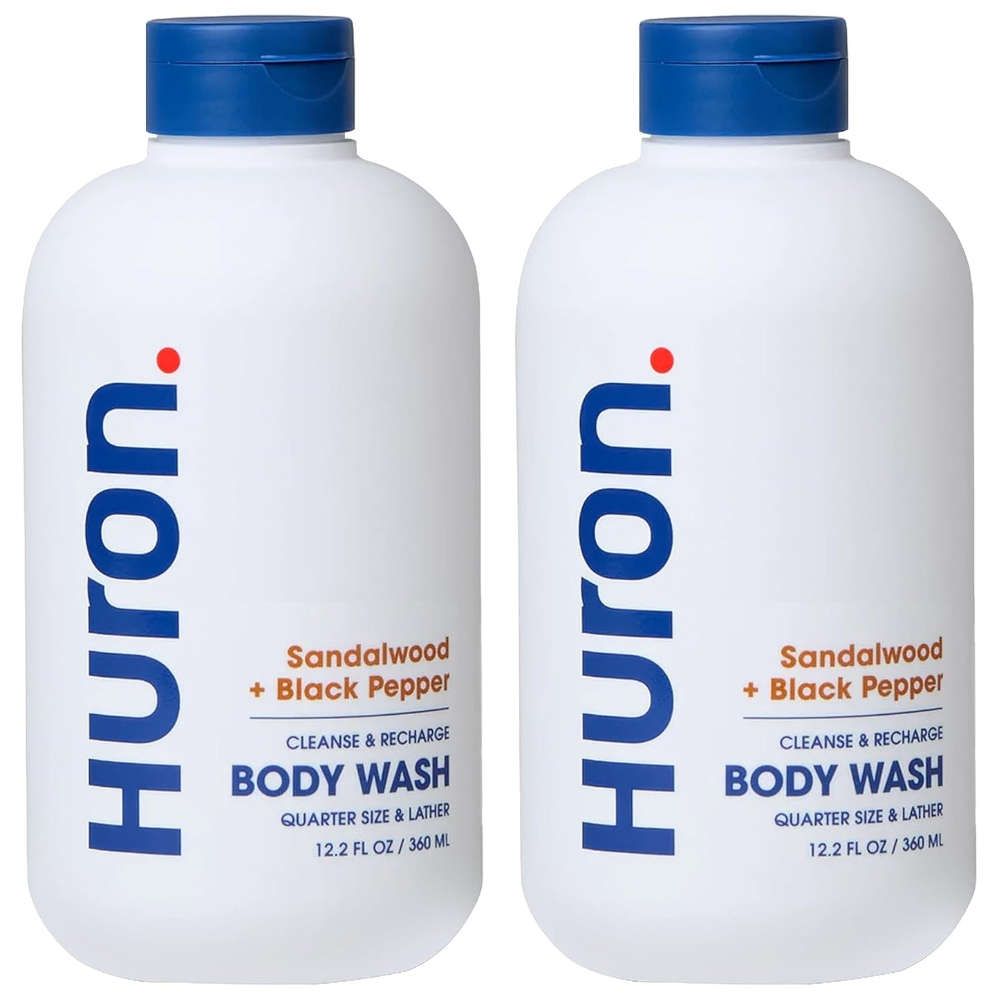 Huron Mens Moisturizing Body Wash - Clean Woody Scent