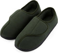 Men's Memory Foam Diabetic Slippers - Plush Fleece Comfort