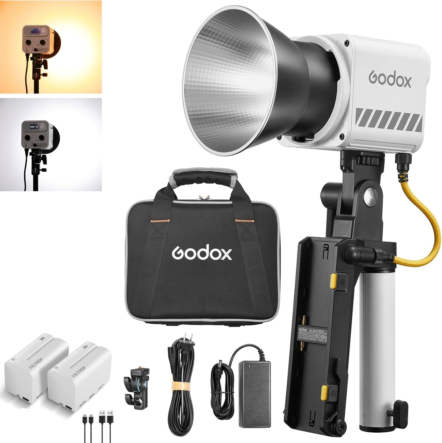 Godox ML60IIBi 70W LED Video Light for Photography & Videography