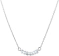 Jewelry Birthstone Bar Necklace Personalized Layering Gift - Elegant