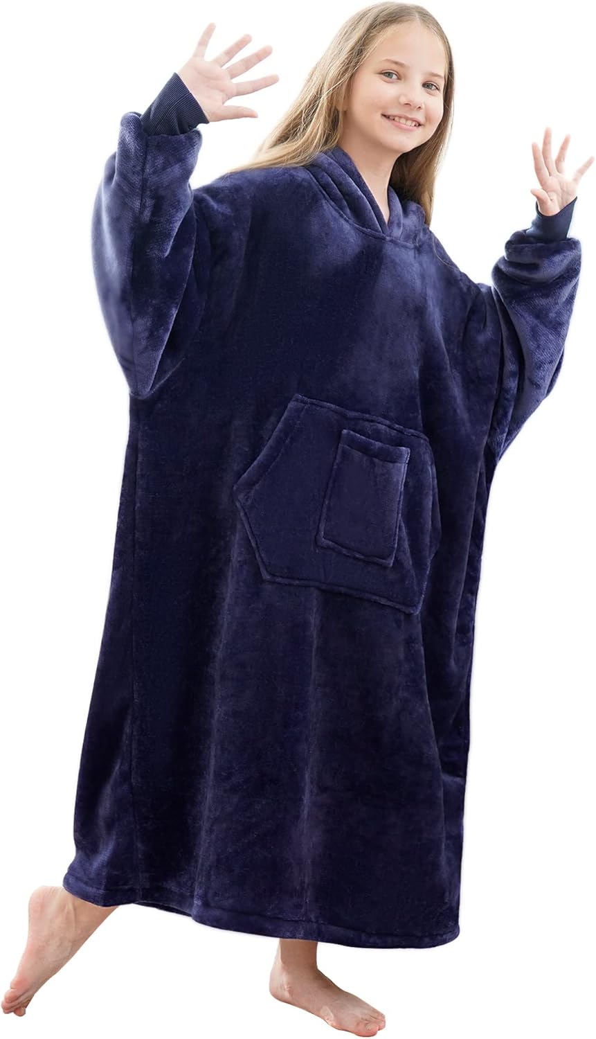 FUSSEDA Oversized Wearable Blanket Sweatshirt for Ultimate Comfort