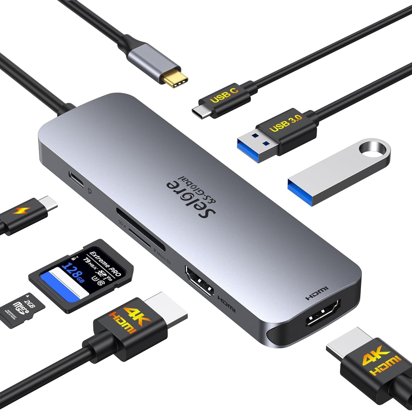 Dual HDMI Docking Station for Ultimate Connectivity