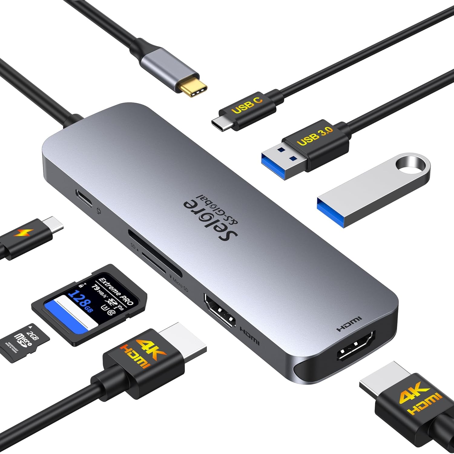 Dual HDMI Docking Station for Ultimate Connectivity