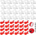 24 Pcs Chicken Feeder Kit and Water Cup Kit - No Waste Gravity Feeders
