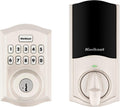 Z-Wave Long Range Keypad Smart Lock Satin Nickel - Keyless Entry