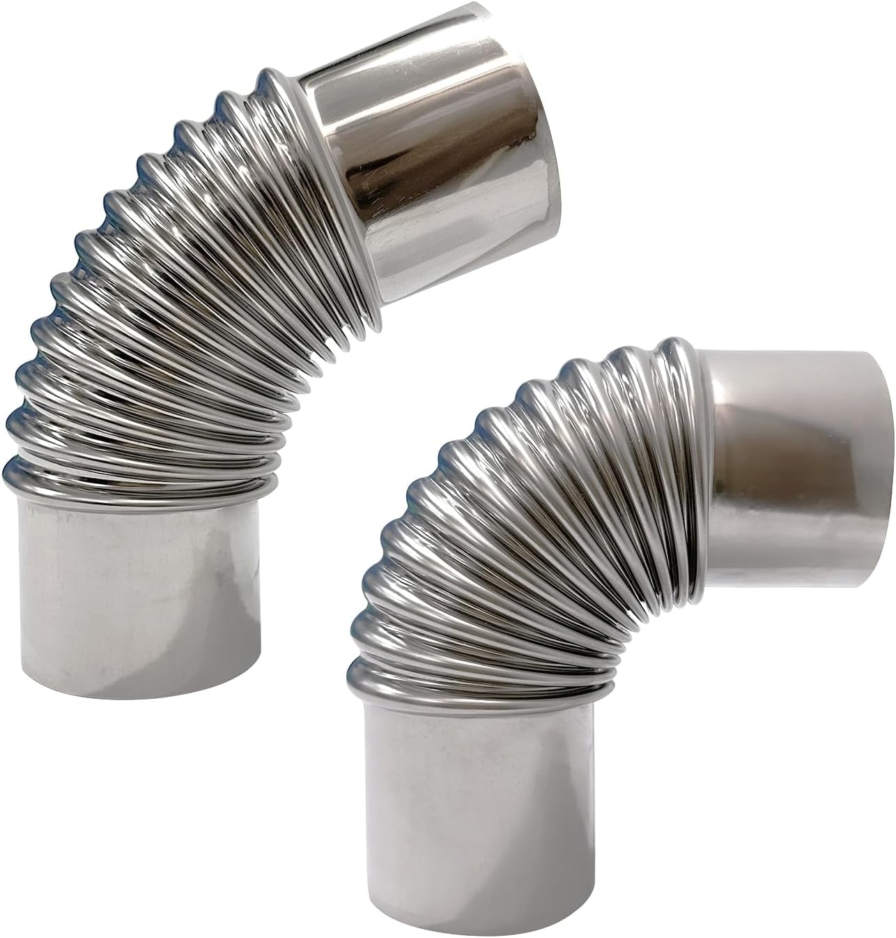 TAISOCA 2.36 Stove Pipe Elbows Set - Easy Exhaust Solution