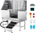 VEVOR Stainless Steel Dog Washing Station for Easy Pet Grooming