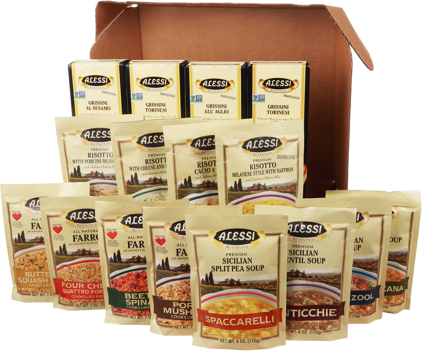 Alessi Taste of Italy Holiday Variety Gift Box for Food Lovers