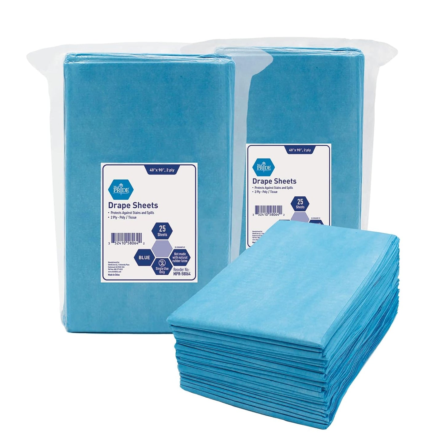 Medpride Disposable Drape Sheets for Clean Treatment Tables