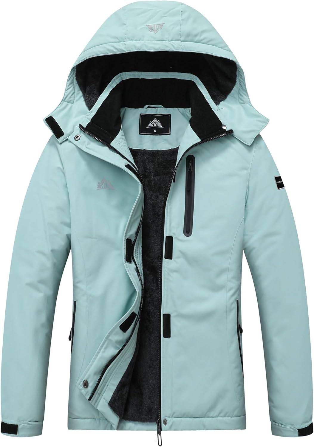 MOERDENG Women's Snow Ski Jacket for Winter Adventures