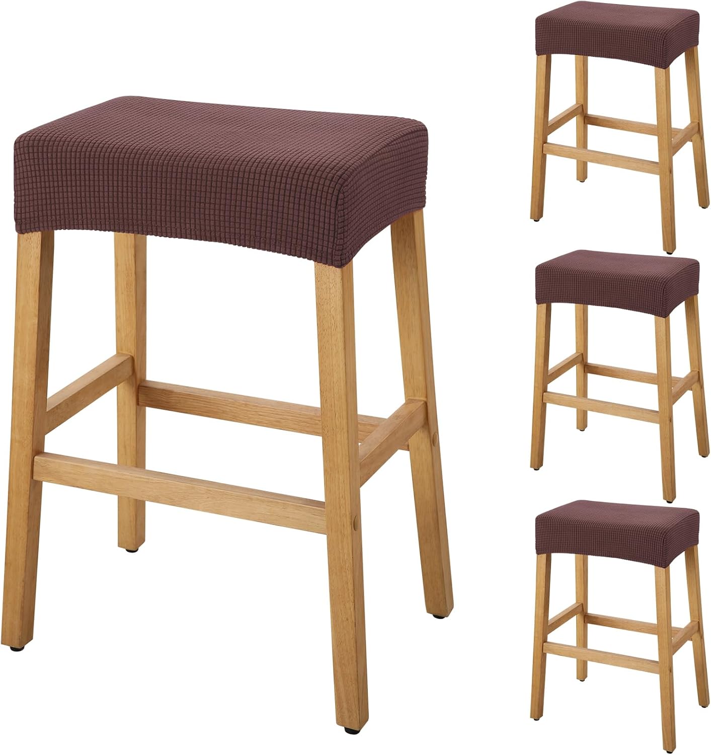 YISUN Stool Covers Rectangle - Stretch Waterproof Seat Covers