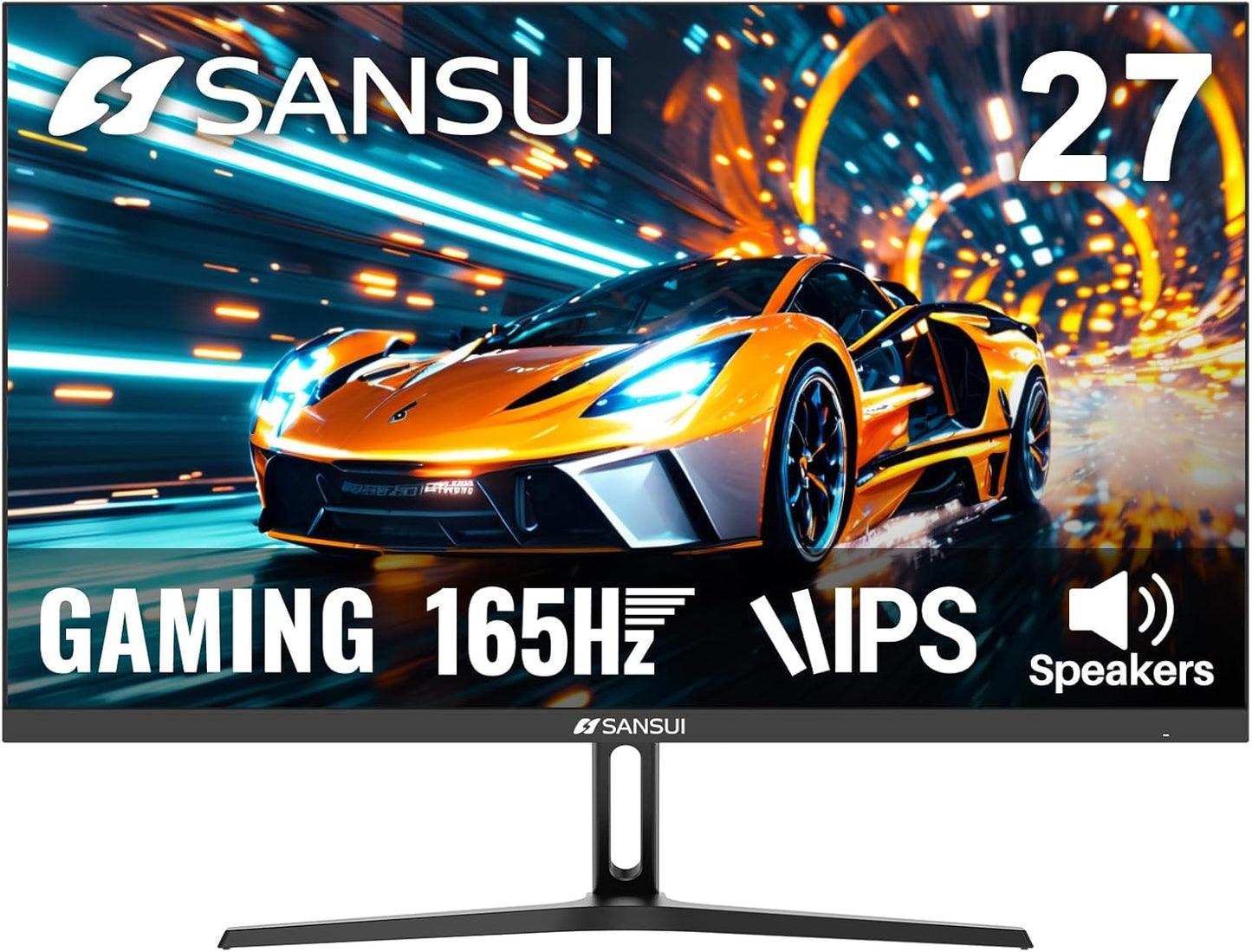 SANSUI 27 Gaming Monitor - 165Hz 1ms | HDR | FreeSync