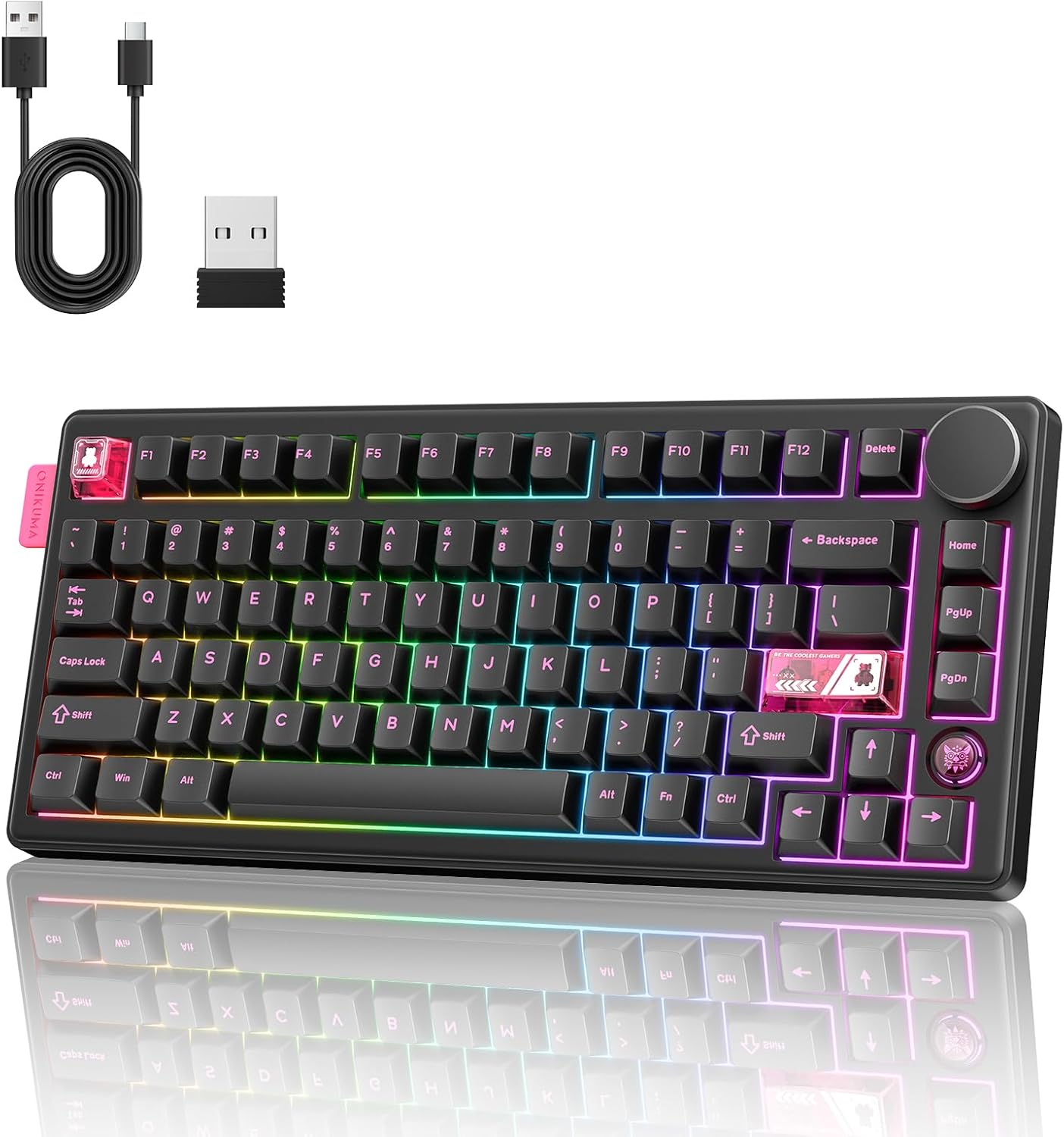 Wireless Gaming Keyboards Gasket Mechanical Keyboard Review