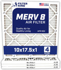 Filter King 10x17.5x1 Air Filter 4-Pack - MERV 8 Performance