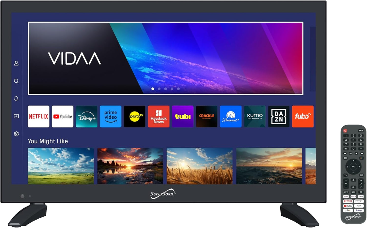 Supersonic 18.5 Smart LED TV - Perfect for Any Space!
