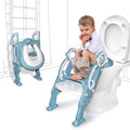 Toddler Potty Training Seat with Step Stool Ladder - Height Adjustable