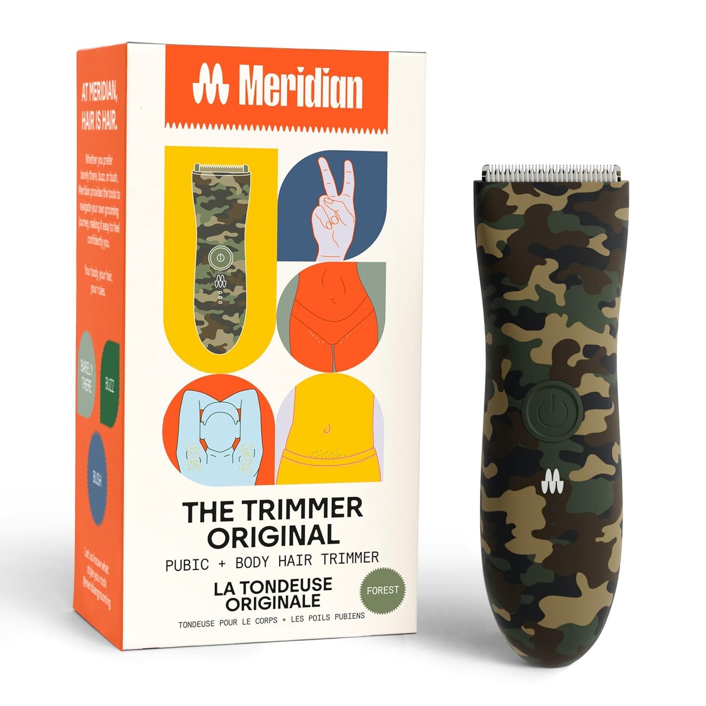 MERIDIAN The Trimmer Original - Ultimate Body Hair Trimmer